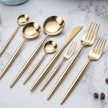 Rose Gold Table Setting Flatware